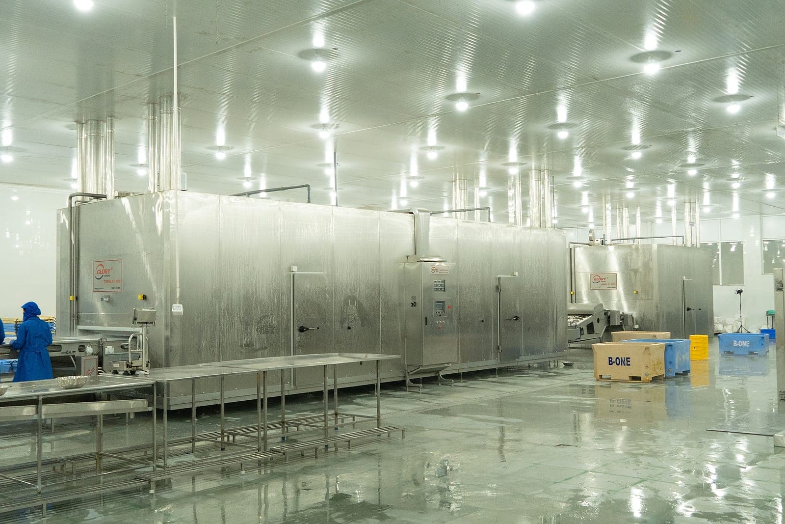 Inside a B-One processing unit